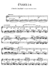 Etudes 1 à 6 - Claude Debussy